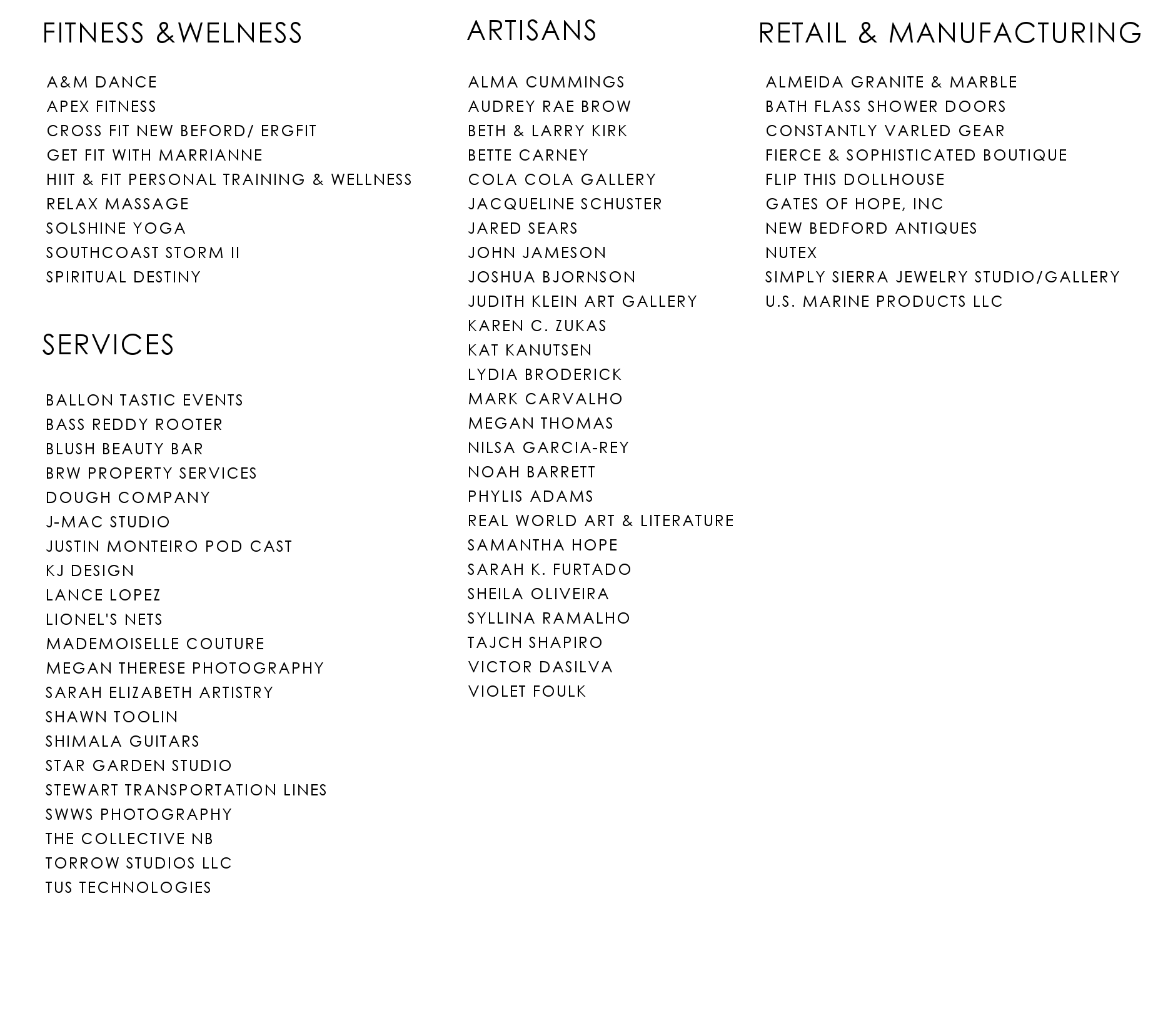 list