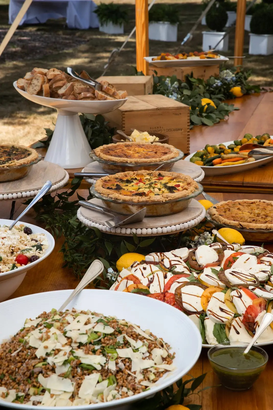 Brunch display at Kilburn Mill